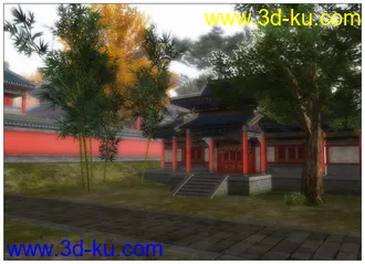 3D打印模型佛门不再清静——天音寺全景的图片