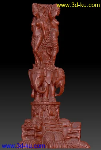 3D打印模型共享一个超酷ZB雕塑作品的图片