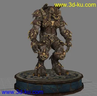 3D打印模型虚幻 怪物的图片