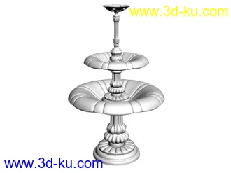 3D打印模型全套欧式罗马柱的图片