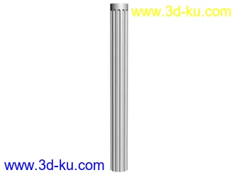 3D打印模型全套欧式罗马柱的图片
