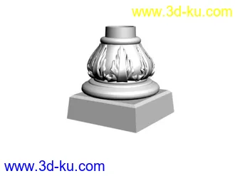 3D打印模型全套欧式罗马柱的图片