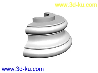3D打印模型全套欧式罗马柱的图片
