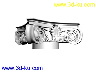 3D打印模型全套欧式罗马柱的图片