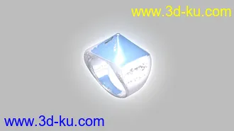 3D打印模型一只钻戒 原创的图片