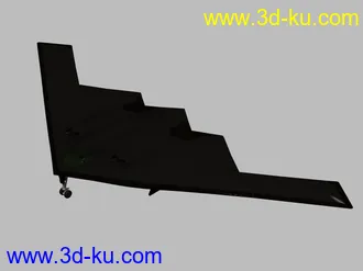 3D打印模型B-2轰炸机下载的图片