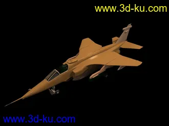 3D打印模型Bajaguar战机下载的图片