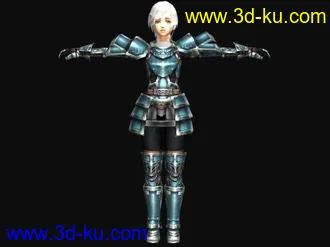 3D打印模型树世界——精灵铠I型甲角色的图片