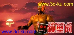 3D打印模型C3PO - 星战 Robot的图片
