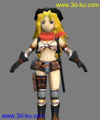 3D打印模型游戏角色，不知别人发过没，我是新人的图片