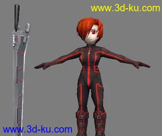 3D打印模型游戏角色，不知别人发过没，我是新人的图片