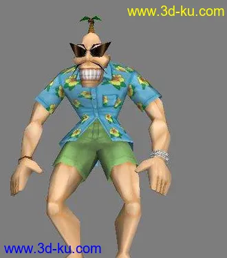 3D打印模型游戏角色，不知别人发过没，我是新人的图片