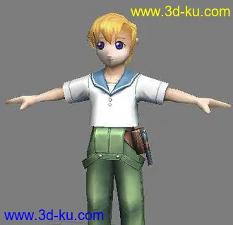 3D打印模型游戏角色，不知别人发过没，我是新人的图片