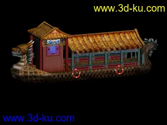 3D打印模型龙舟的图片