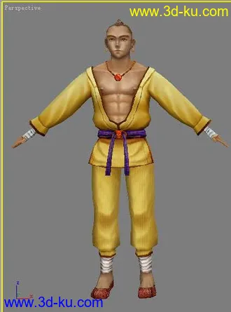 3D打印模型一个游戏里的人物，别人给的的图片