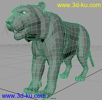 3D打印模型老虎的图片