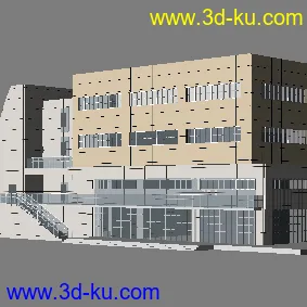 小型综合楼等可以随便用的模型的图片