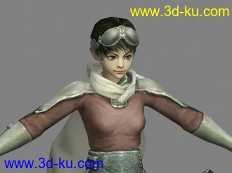 3D打印模型多个游戏(男女角色)贴图效果爽亏爽,,的图片