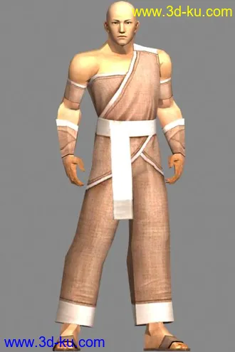 3D打印模型多个游戏(男女角色)贴图效果爽亏爽,,的图片