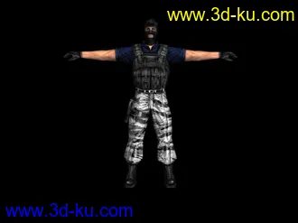 3D打印模型多个游戏(男女角色)贴图效果爽亏爽,,的图片