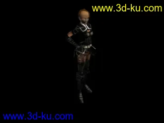 魔域的3个模型 饿 有点难看的图片