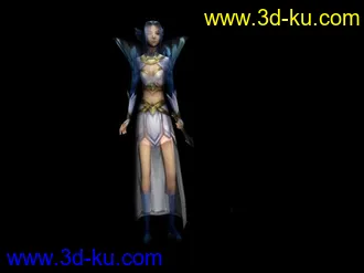 魔域的3个模型 饿 有点难看的图片