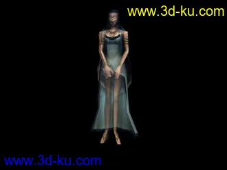 魔域的3个模型 饿 有点难看的图片