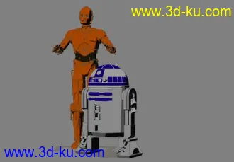 3D打印模型星战 Robot 系列: R2D2的图片