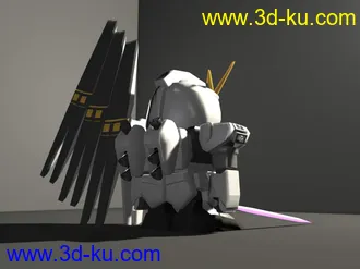 3D打印模型Q版Nu高达的图片