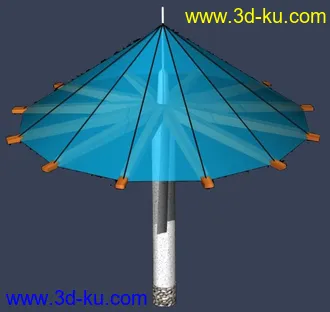 3D打印模型亭子一堆的图片