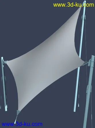 3D打印模型张拉膜的图片