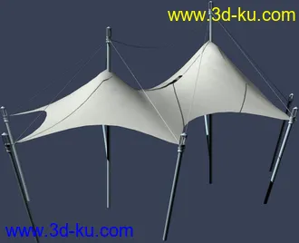 3D打印模型张拉膜的图片