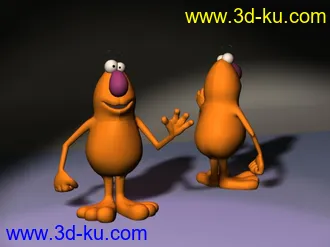 3D打印模型卡通一套的图片