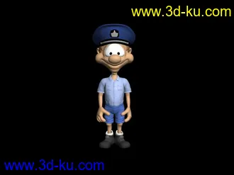 3D打印模型卡通一套的图片