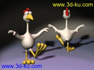 3D打印模型卡通一套的图片