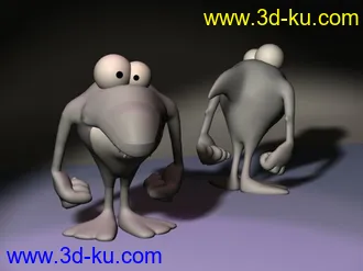 3D打印模型卡通一套的图片