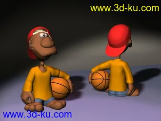 3D打印模型卡通一套的图片