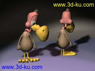 3D打印模型卡通一套的图片