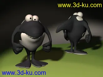 3D打印模型卡通一套的图片