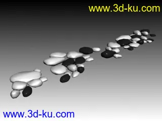 3D打印模型鹅卵石呀！作河边常用到的呀，放在水池里也和好的图片