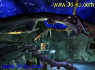 3D打印模型冰天雪地，美丽洞穴的图片