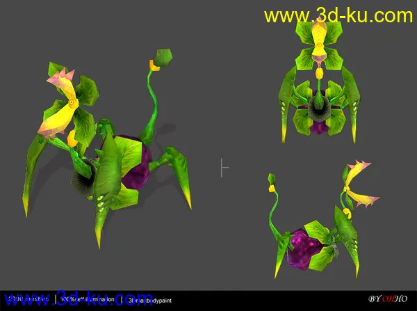 植物怪（地切草）模型的图片2