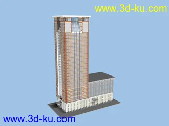 3D打印模型大楼的图片