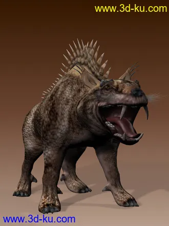 3D打印模型我作的怪兽的图片