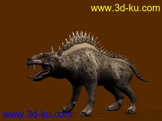 3D打印模型我作的怪兽的图片