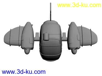 3D打印模型自己做的卡通小飞机(新手请多指点)的图片