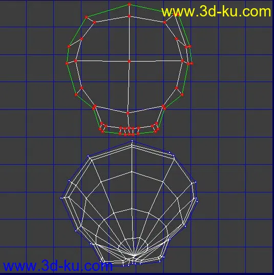 可爱的大扇贝！有贴图！模型的图片1