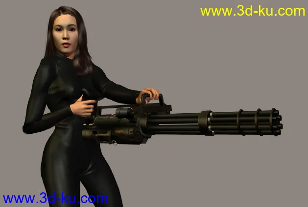 新 M134 机枪 -  加贴图模型的图片3