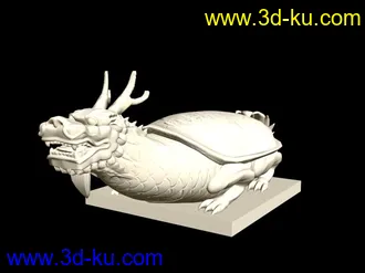 3D打印模型金鳌+贴图的图片