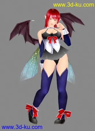 3D打印模型MM小魔女的图片